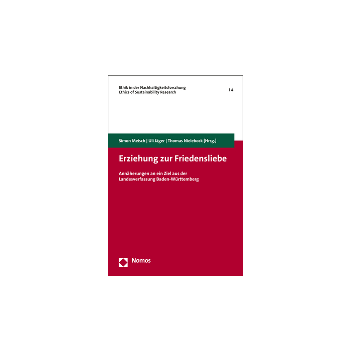 Erziehung zur Friedensliebe Erziehung zur Friedensliebe
