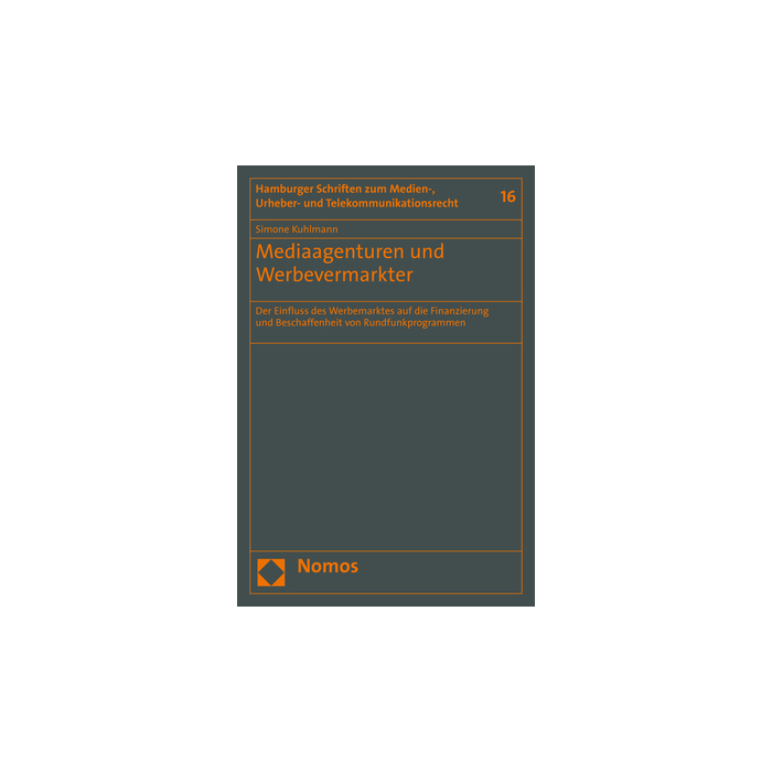 Mediaagenturen und Werbevermarkter Mediaagenturen und Werbevermarkter