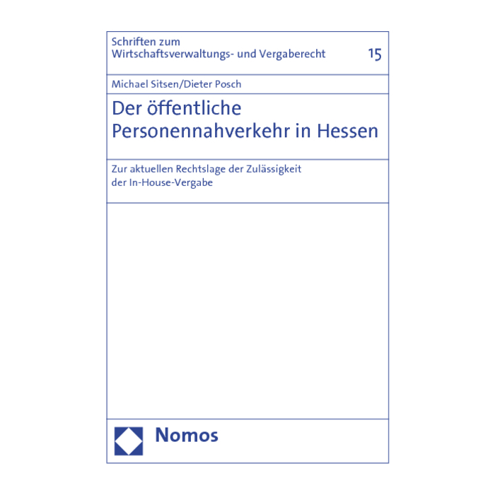 Der öffentliche Personennahverkehr in Hessen Der öffentliche Personennahverkehr in Hessen