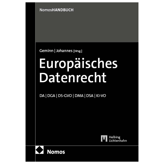 Europäisches Datenrecht Europäisches Datenrecht