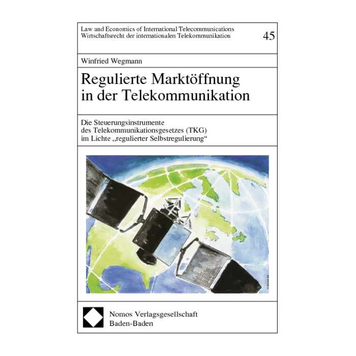 Regulierte Marktöffnung in der Telekommunikation Regulierte Marktöffnung in der Telekommunikation