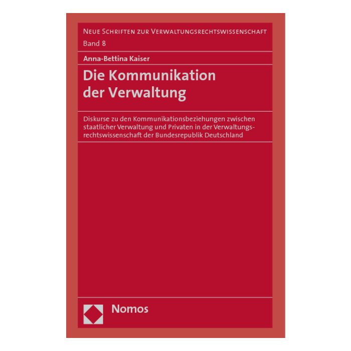 Die Kommunikation der Verwaltung Die Kommunikation der Verwaltung