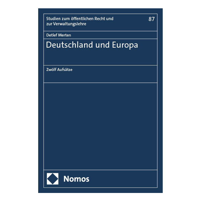 Deutschland und Europa Deutschland und Europa