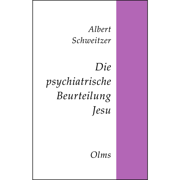 Die psychiatrische Beurteilung Jesu Die psychiatrische Beurteilung Jesu
