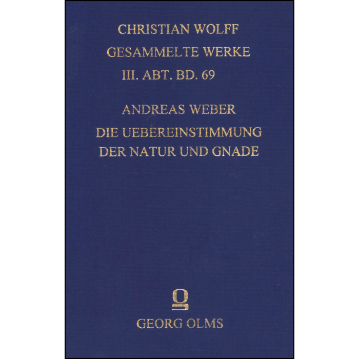 Die Uebereinstimmung der Natur und Gnade Die Uebereinstimmung der Natur und Gnade