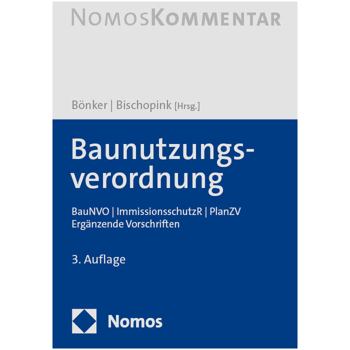 Baunutzungsverordnung Baunutzungsverordnung