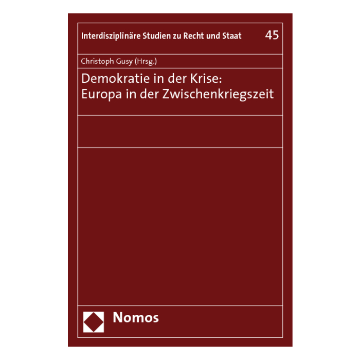 Demokratie in der Krise: Europa in der Zwischenkriegszeit Demokratie in der Krise: Europa in der Zwischenkriegszeit
