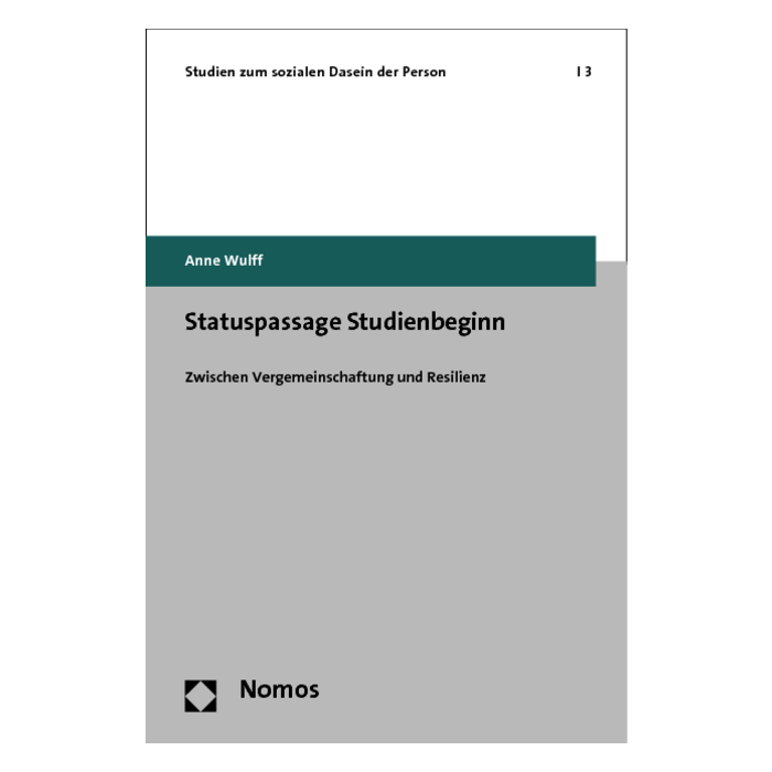 Statuspassage Studienbeginn Statuspassage Studienbeginn