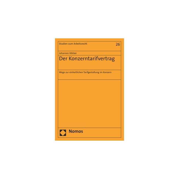 Der Konzerntarifvertrag Der Konzerntarifvertrag
