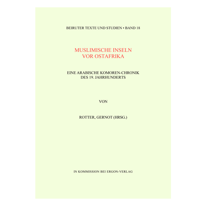Muslimische Inseln vor Ostafrika Muslimische Inseln vor Ostafrika