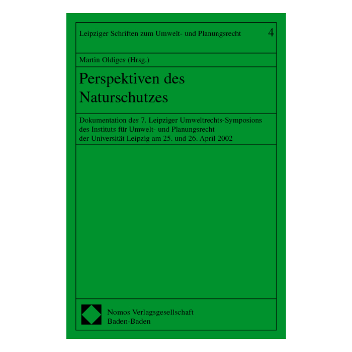 Perspektiven des Naturschutzes Perspektiven des Naturschutzes