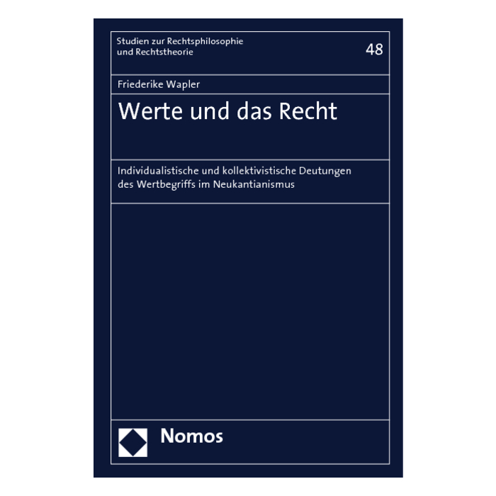 Werte und das Recht Werte und das Recht