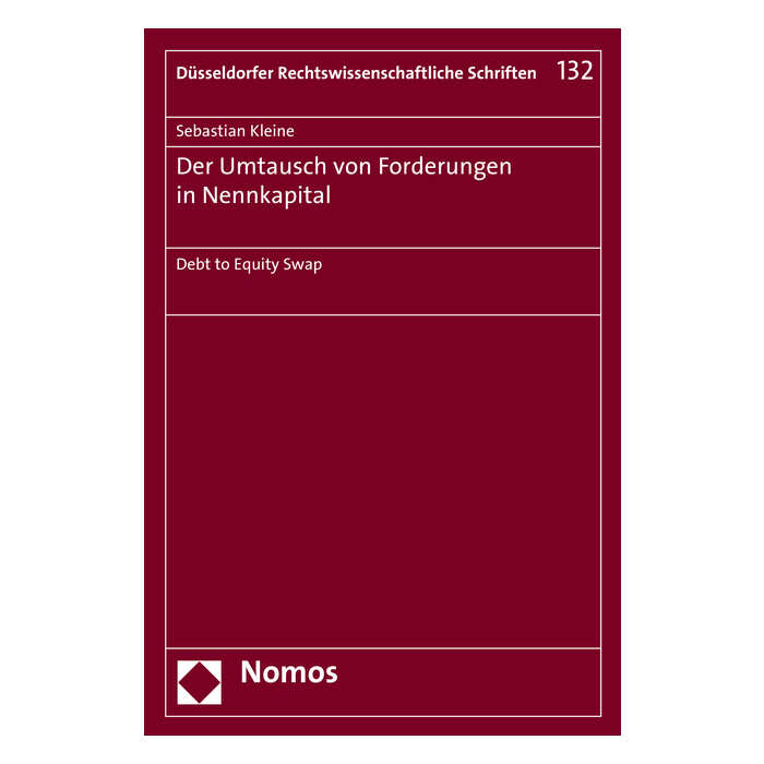 Der Umtausch von Forderungen in Nennkapital Der Umtausch von Forderungen in Nennkapital
