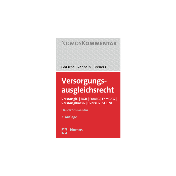 Versorgungsausgleichsrecht Versorgungsausgleichsrecht