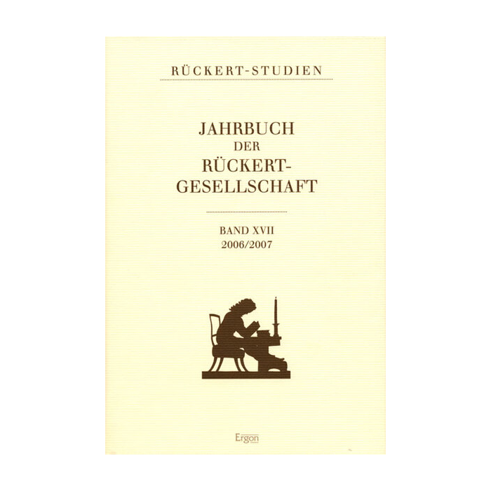 Jahrbuch der Rückert Gesellschaft Jahrbuch der Rückert Gesellschaft