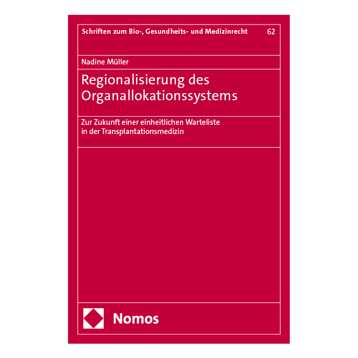 Regionalisierung des Organallokationssystems Regionalisierung des Organallokationssystems