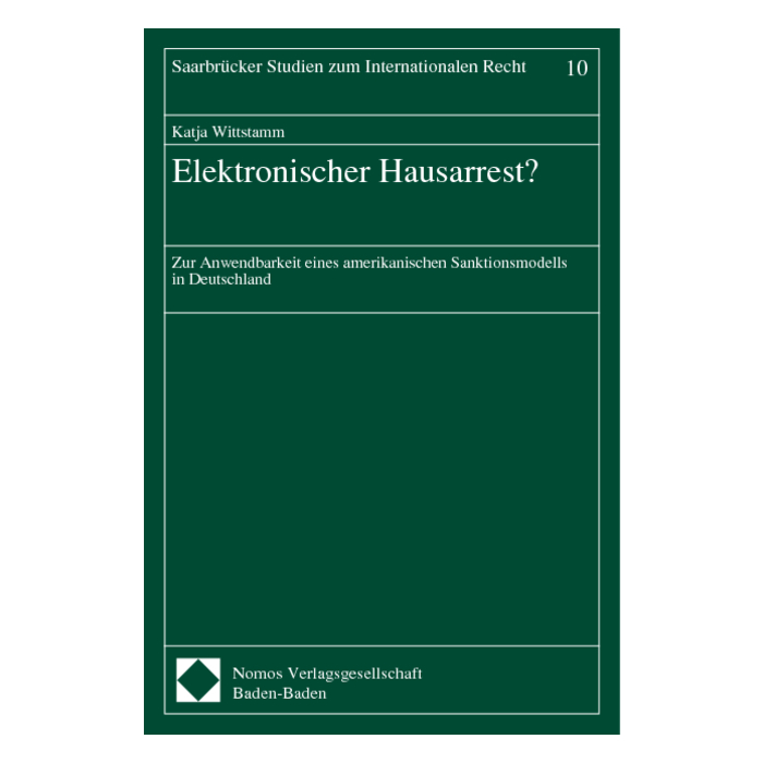 Elektronischer Hausarrest? Elektronischer Hausarrest?
