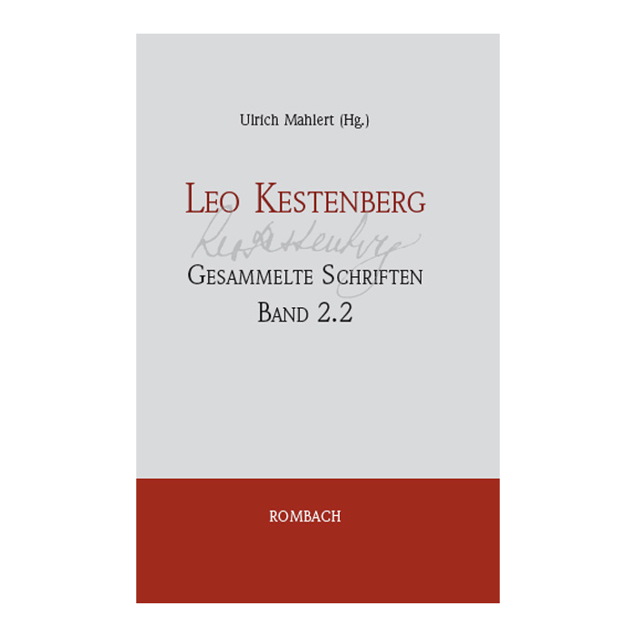 Leo Kestenberg Gesammelte Schriften Leo Kestenberg Gesammelte Schriften