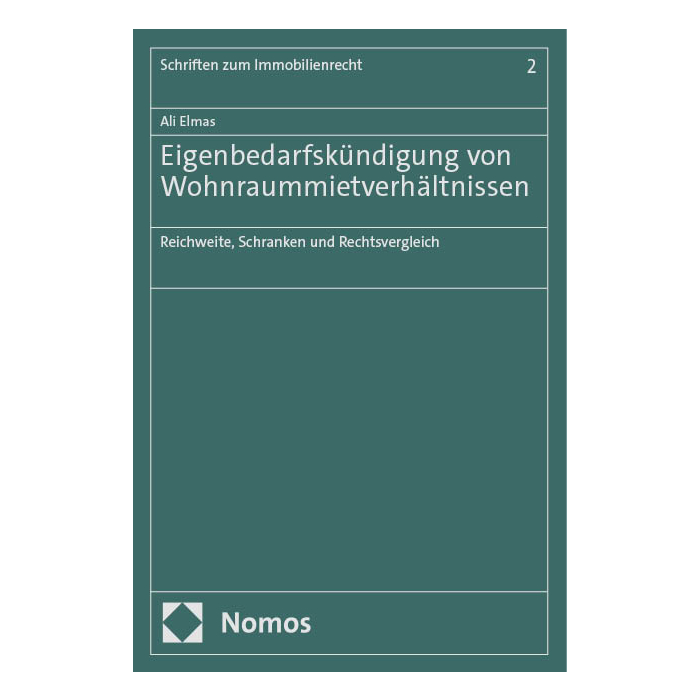 Eigenbedarfskündigung von Wohnraummietverhältnissen Eigenbedarfskündigung von Wohnraummietverhältnissen