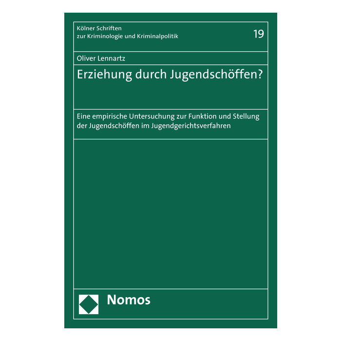 Erziehung durch Jugendschöffen? Erziehung durch Jugendschöffen?