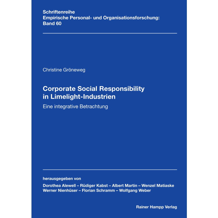 Corporate Social Responsibility in Limelight-Industrien Corporate Social Responsibility in Limelight-Industrien