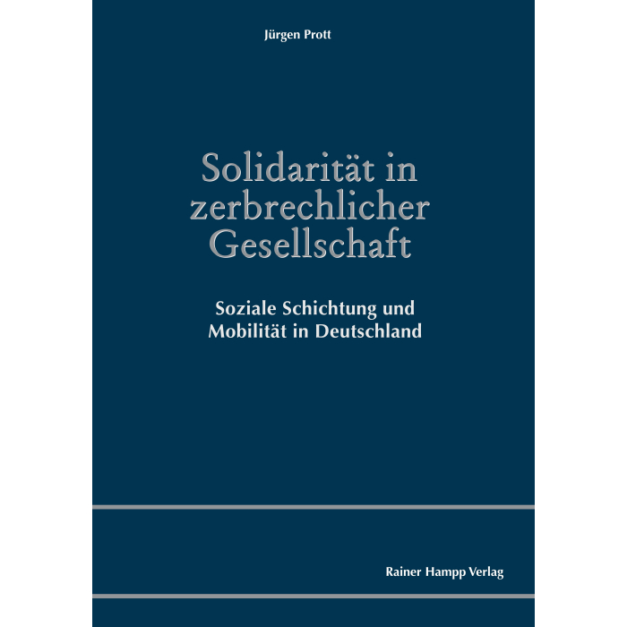 Solidarität in zerbrechlicher Gesellschaft Solidarität in zerbrechlicher Gesellschaft