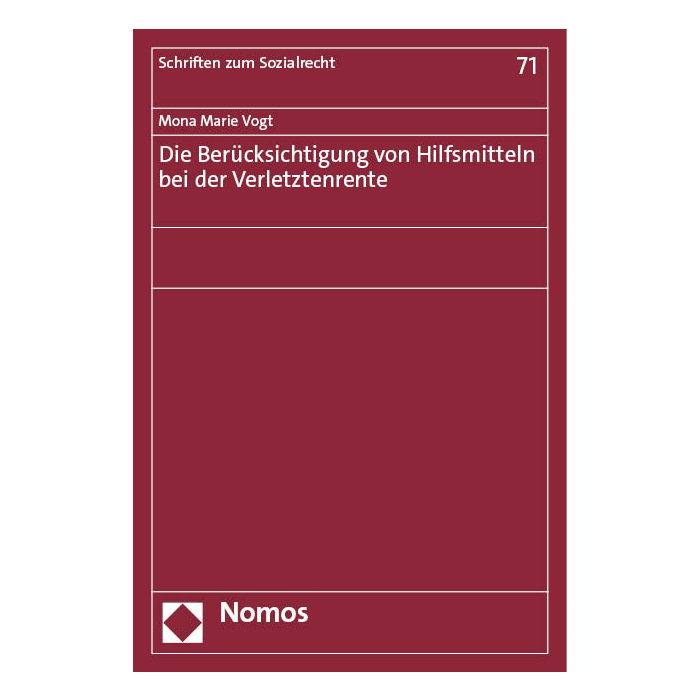 Die Berücksichtigung von Hilfsmitteln bei der Verletztenrente Die Berücksichtigung von Hilfsmitteln bei der Verletztenrente
