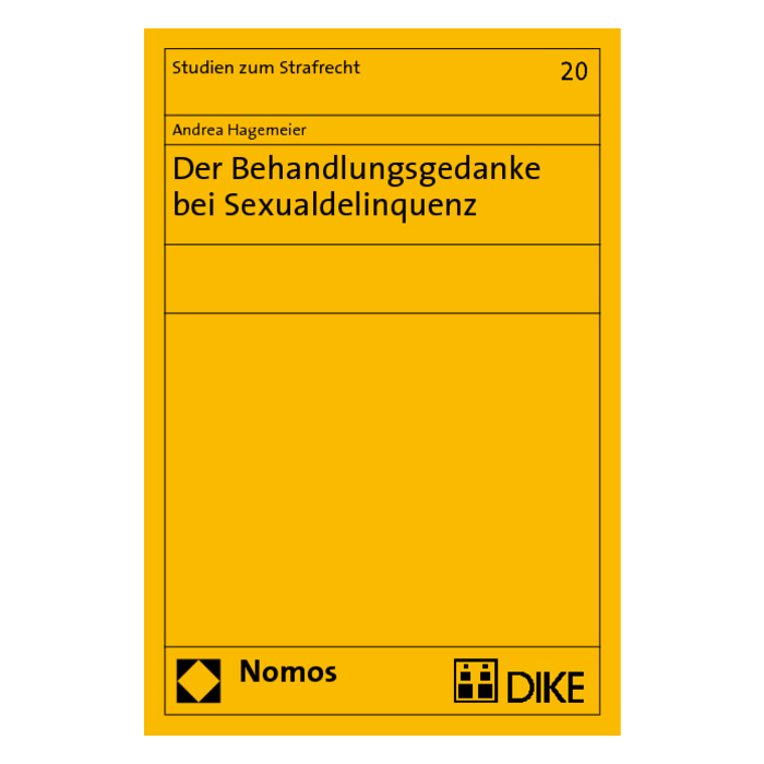 Der Behandlungsgedanke bei Sexualdelinquenz Der Behandlungsgedanke bei Sexualdelinquenz