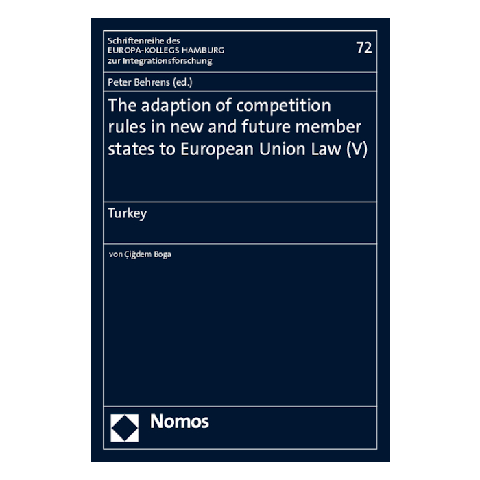 The adaption of competition rules in new and future member states to European Union Law (V) The adaption of competition rules in new and future member states to European Union Law (V)
