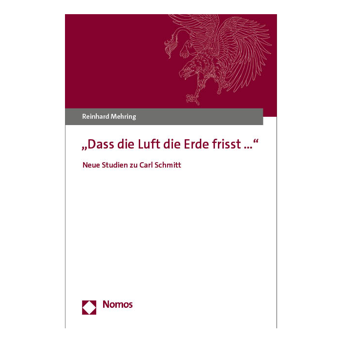 „Dass die Luft die Erde frisst…“ „Dass die Luft die Erde frisst…“