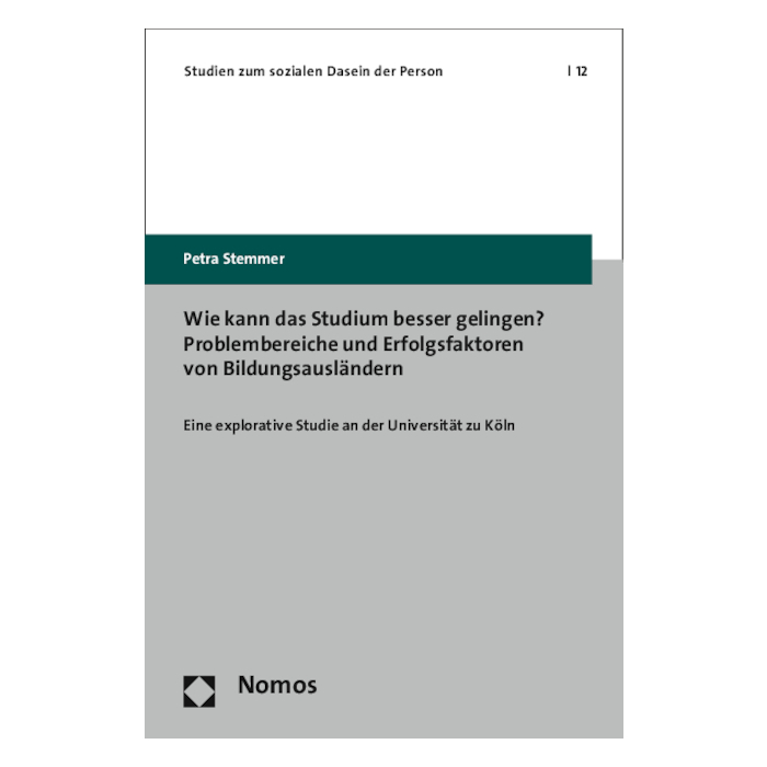 Wie kann das Studium besser gelingen? Problembereiche und Erfolgsfaktoren von Bildungsausländern Wie kann das Studium besser gelingen? Problembereiche und Erfolgsfaktoren von Bildungsausländern