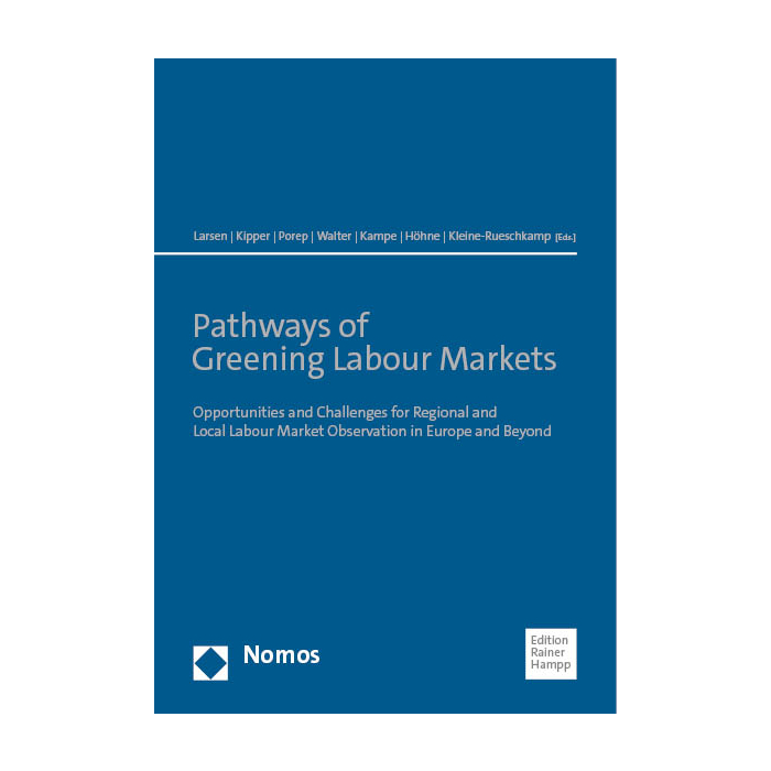 Pathways of Greening Labour Markets Pathways of Greening Labour Markets