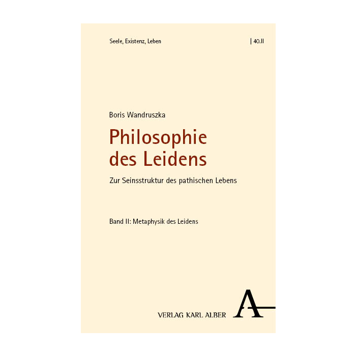 Philosophie des Leidens Philosophie des Leidens