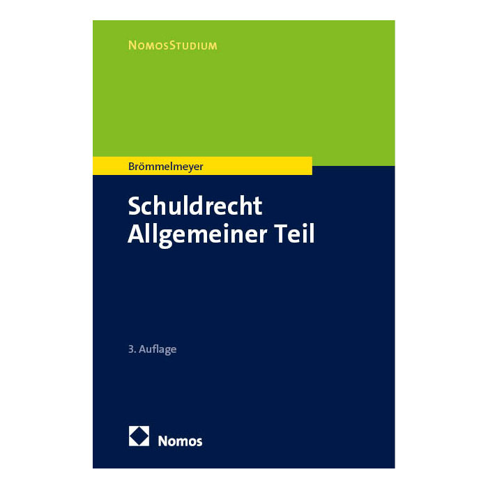 Schuldrecht Allgemeiner Teil Schuldrecht Allgemeiner Teil