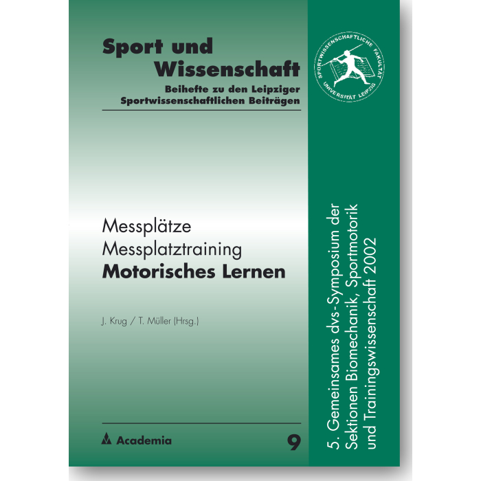 Messplätze. Messplatztraining. Motorisches Lernen Messplätze. Messplatztraining. Motorisches Lernen