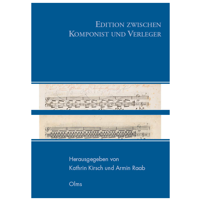 Edition zwischen Komponist und Verleger Edition zwischen Komponist und Verleger