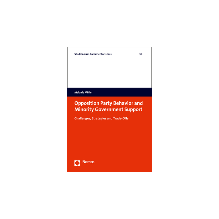 Opposition Party Behavior and Minority Government Support Opposition Party Behavior and Minority Government Support