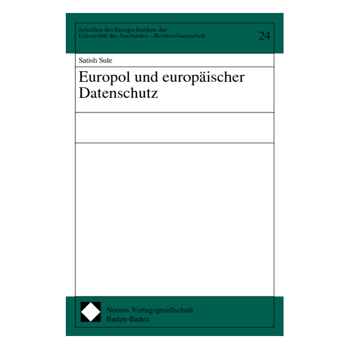 Europol und europäischer Datenschutz Europol und europäischer Datenschutz