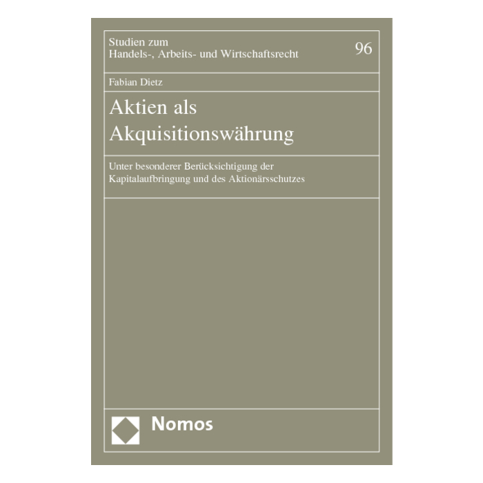 Aktien als Akquisitionswährung Aktien als Akquisitionswährung