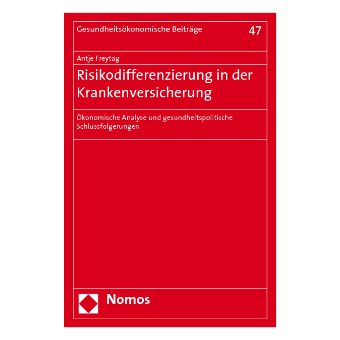 Risikodifferenzierung in der Krankenversicherung Risikodifferenzierung in der Krankenversicherung