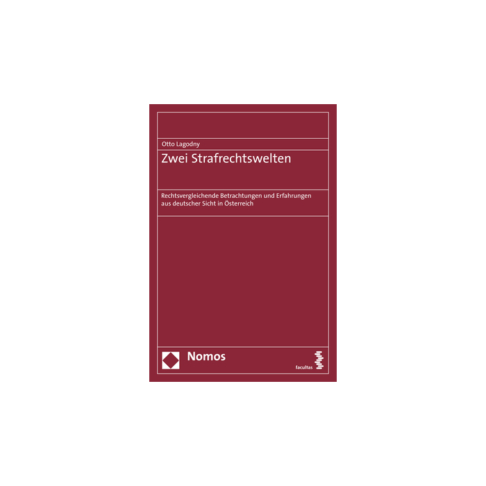Zwei Strafrechtswelten Zwei Strafrechtswelten