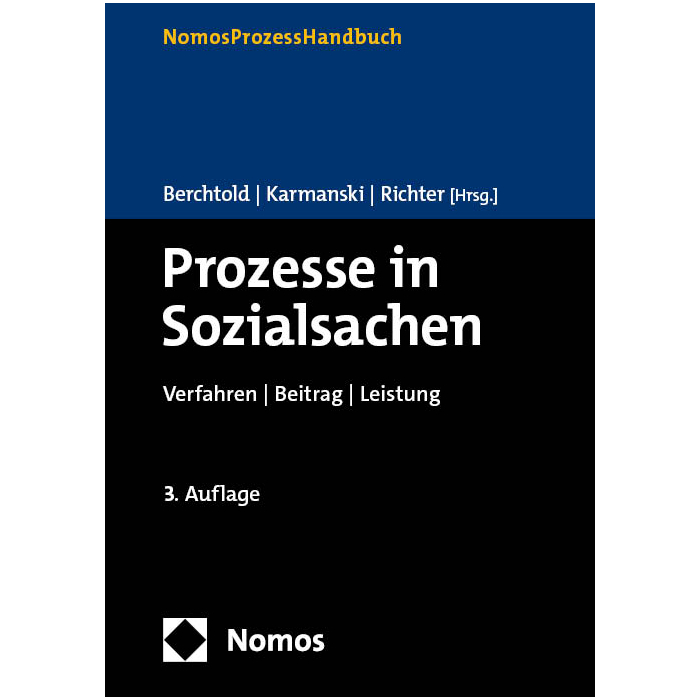 Prozesse in Sozialsachen Prozesse in Sozialsachen