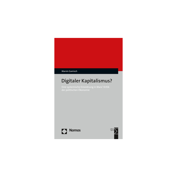 Digitaler Kapitalismus? Digitaler Kapitalismus?