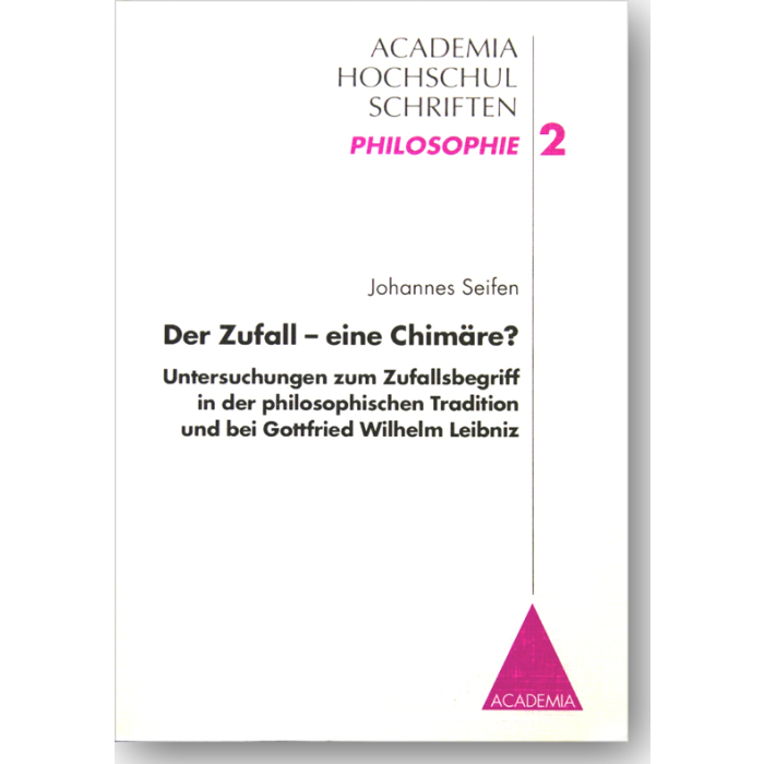 Der Zufall - eine Chimäre? Der Zufall - eine Chimäre?