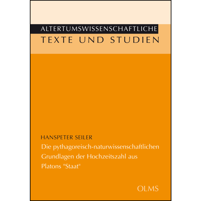 Die pythagoreisch-naturwissenschaftlichen Grundlagen der Hochzeitszahl aus Platons "Staat" Die pythagoreisch-naturwissenschaftlichen Grundlagen der Hochzeitszahl aus Platons "Staat"