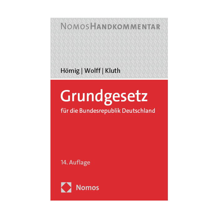 Grundgesetz für die Bundesrepublik Deutschland Grundgesetz für die Bundesrepublik Deutschland