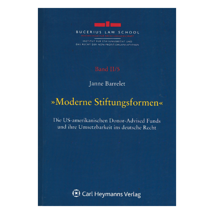 »Moderne Stiftungsformen« »Moderne Stiftungsformen«