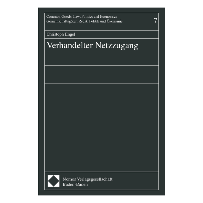 Verhandelter Netzzugang Verhandelter Netzzugang