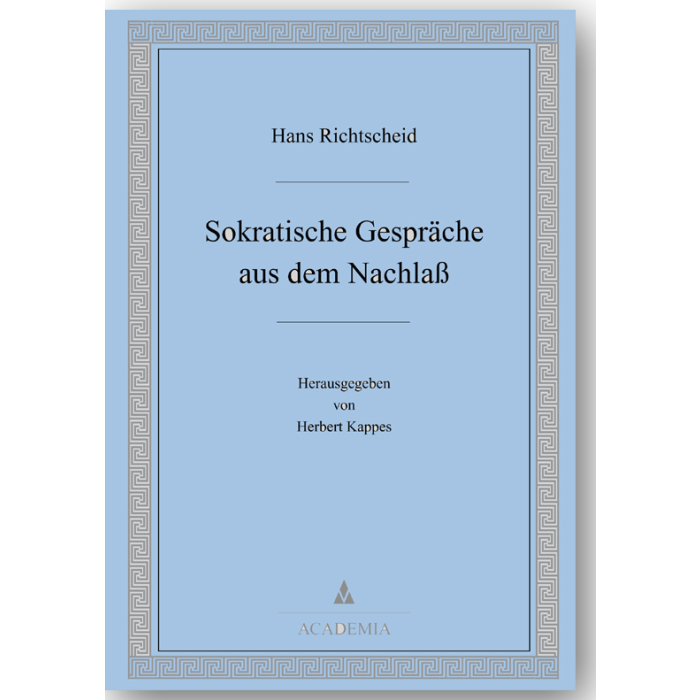 Sokratische Gespräche aus dem Nachlaß Sokratische Gespräche aus dem Nachlaß