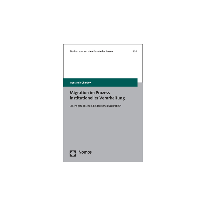 Migration im Prozess institutioneller Verarbeitung Migration im Prozess institutioneller Verarbeitung